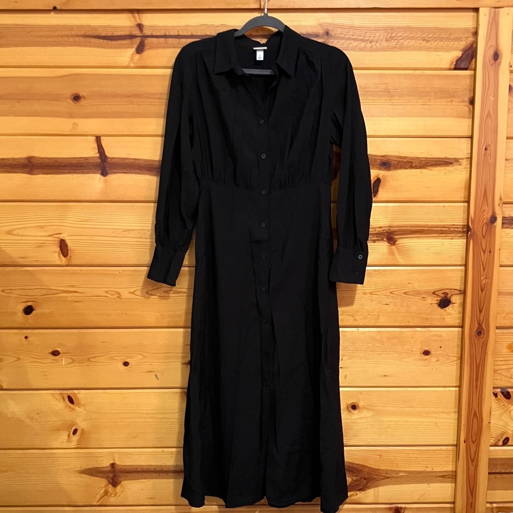 a new day Black Long Sleeve Dress